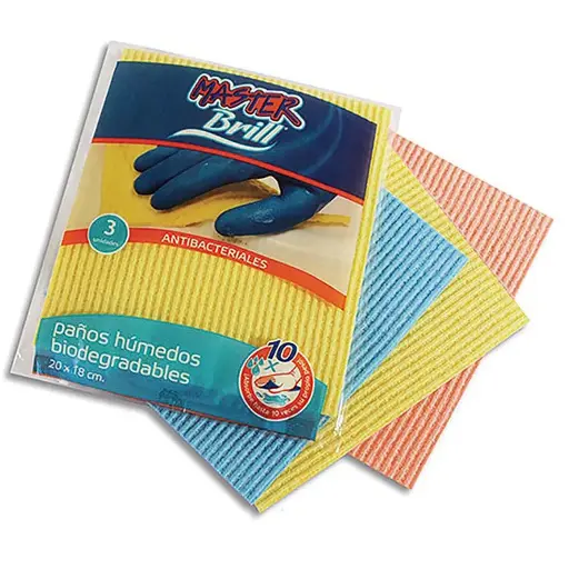 [ITM000000190] Paños de esponja Paq x3 piezas Triplepaño Master