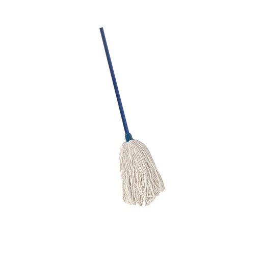 [ITM000000371] Trapeador Mopa Blanca 300 gr con Baston Metalico enroscable