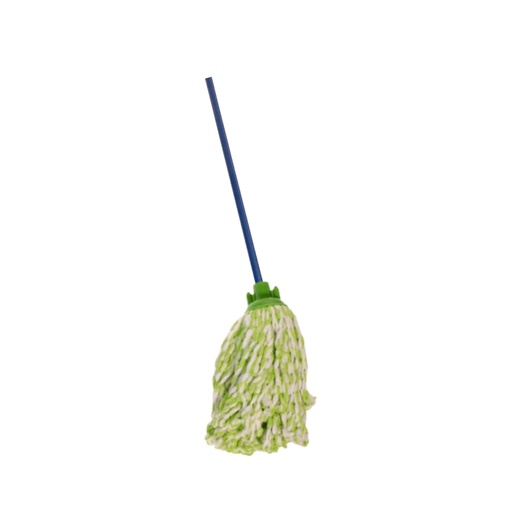[ITM000000365] Trapeador Mopa Colores 200 gr con Baston Metalico enroscable