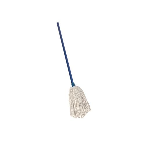 [ITM000000372] Trapeador Mopa Blanca 200 gr con Baston Metalico enroscable
