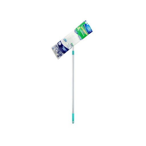 [ITM000000374] Trapeador Mopa Plana Microfibra 61 x 15 cm Abrillanta Baston de Aluminio Set 0158