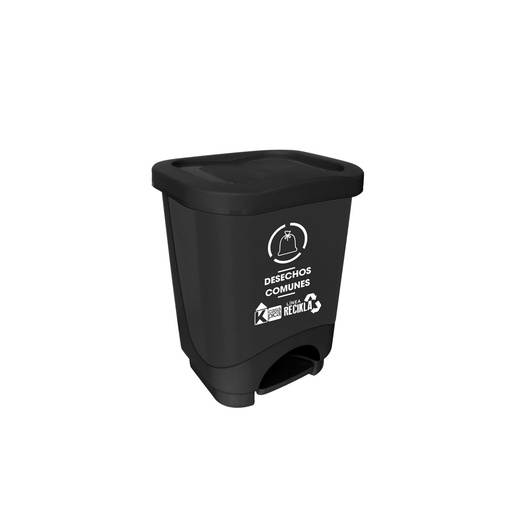 [ITM000000409] Tacho Pedal Dual 24 Litros Negro 9000002351