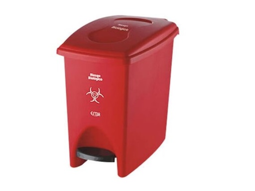 [ITM000000405] Tacho Pedal 10 Lts Rojo Estra