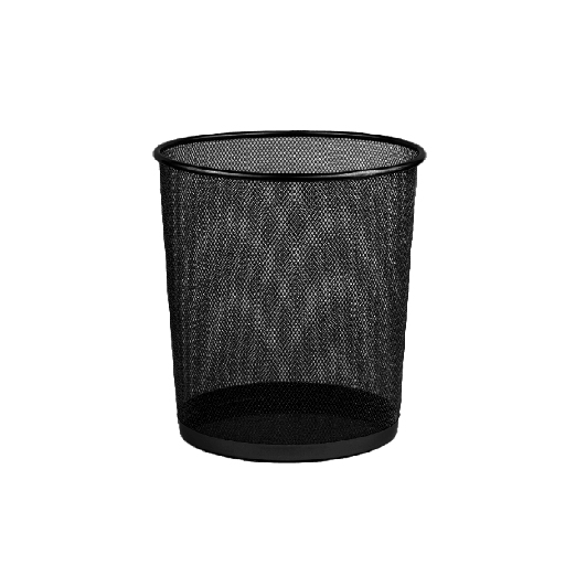 [ITM000000406] Tacho Mallado Redondo Negro Erich Krause