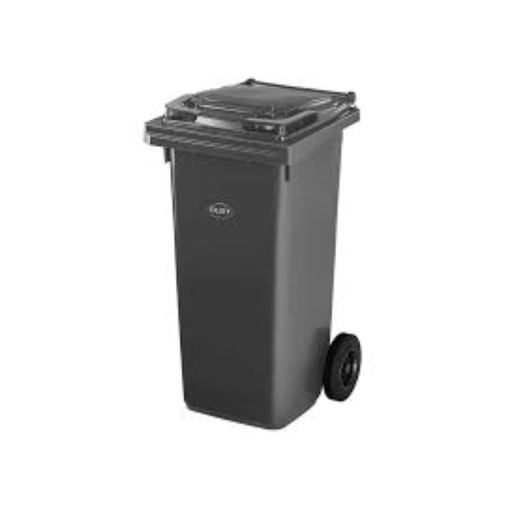 [ITM000000510] Contenedor 120 Litros C/Tapa y Llantas Gris