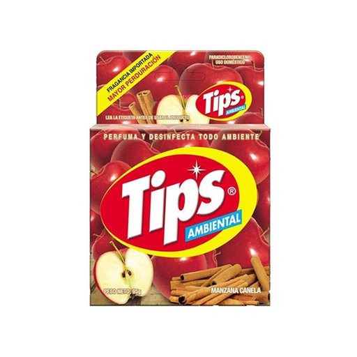 [ITM000000456] Pastilla Ambiental Manzana Canela 95 gr Tips