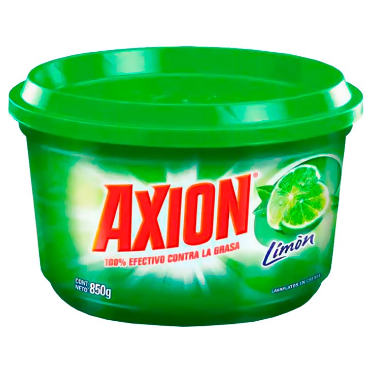 Lava Vajillas en Crema Limon 850 gr Axion | Servigama