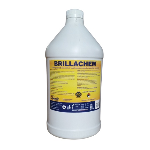 [ITM000000483] Lava Vajilla Liquido Brillachem Neutro Galon Chem