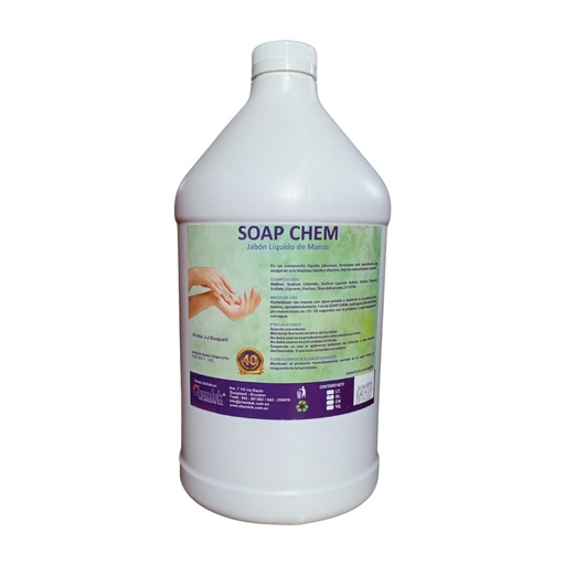 [ITM000000506] Jabon de Manos Liquido Bouquet Galon Chem