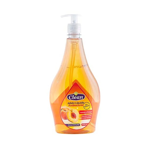 [ITM000000514] Jabon de Manos Liquido Antibacterial Durazno Repuesto y Valvula 1000 ml Dr Clean