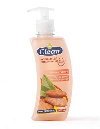[ITM000000519] Jabon de Manos Antibacterial Almendra Repuesto Botella y Valvula 400 ml Dr Clean