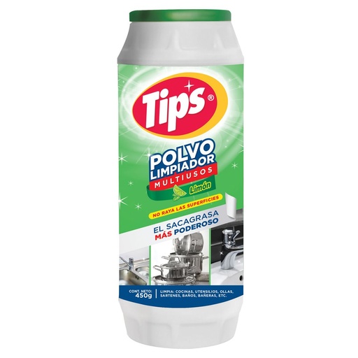 [ITM000000635] Limpiador Multiuso en Polvo Limon 450 gr Tips