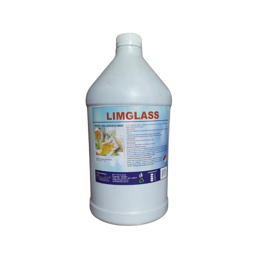 [ITM000000637] Limpia Vidrio Liquido LimGlass Galon Chem