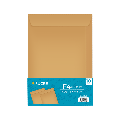 [ITM000000850] Sobre Manila F4 75 Gramos Paquete x 100 Unidades