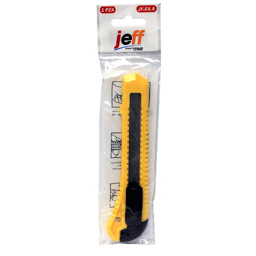 [ITM000000892] Estilete Metálico Grande 18 mm Unidad Jeff