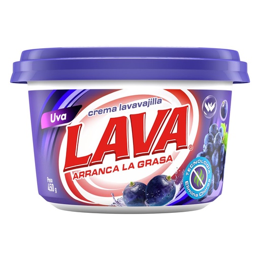 [ITM000001025] Lava Vajillas en Crema Uva 450 gr Lava