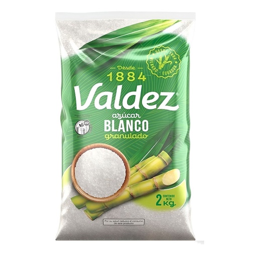 [ITM000001096] Azucar Blanca Paq 2 Kg Valdez