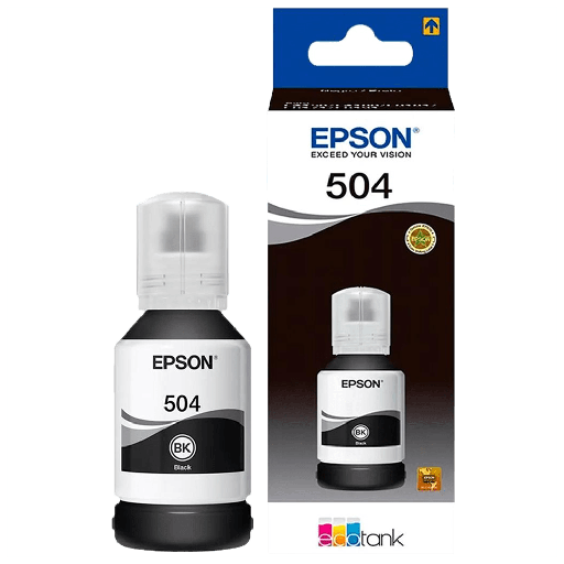 [ITM000001117] Tinta Para Impresora 504 Negra Frasco 127ml Epson