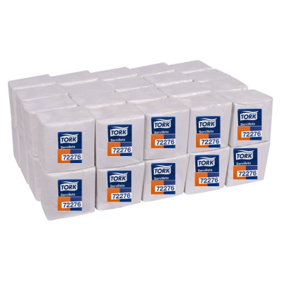 [72276-BLT] Servilleta Blanca Acolchamax Paq x 100 servilletas Tork (Bulto x 40 paquetes)