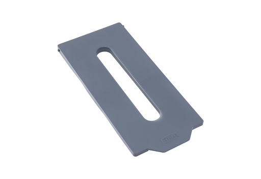 [1711GY] Tapa para SVELTE Slim contenedor rectangular 87L papel y cartón TRUST