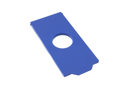 [1712BU] Tapa para SVELTE Slim contenedor rectangular 87L botellas plástico y vidrio TRUST