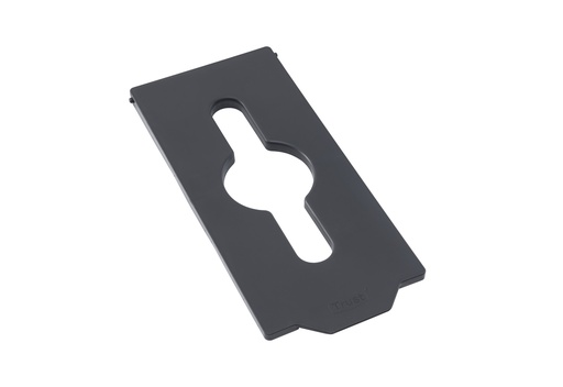 [1713BK] Tapa para SVELTE Slim contenedor rectangular 87L no reciclables TRUST