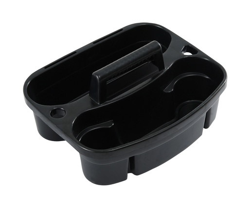 [1823BK] Portaobjetos de plástico premium sujetable a contenedor redondo 121L TRUST