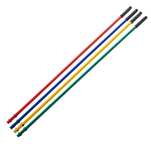 [6414] NAELC Mango de aluminio conexión rápida por colores 147cm TRUST