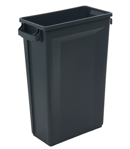 SVELTE Slim contenedor rectangular para residuos reciclables de papel y cartón 87L TRUST