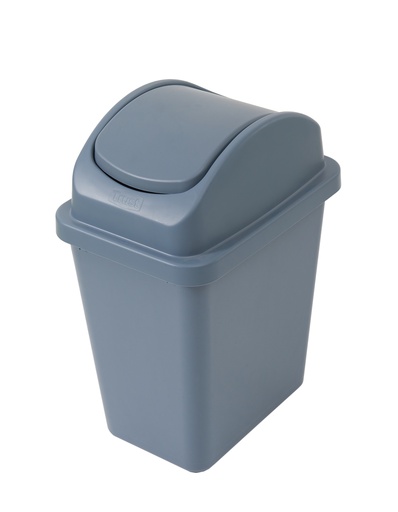 [KIT1242] Papelera premium manos libres con tapa basculante 13L TRUST
