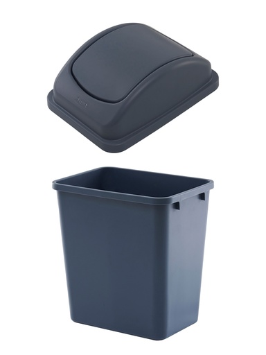 [KIT1243] Papelera premium manos libres con tapa basculante 26L TRUST