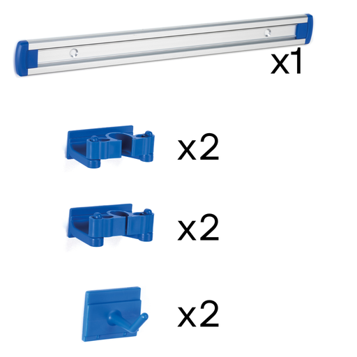 [KIT25114] Set Riel portaherramientas - 50cm HEDGEHOG