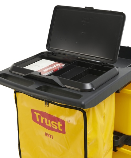 [KIT5011BK] GRANDMAID Carro de limpieza FULL EQUIPO TRUST