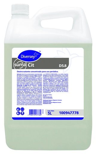 [100947778] Suma Cit 5L DIVERSEY