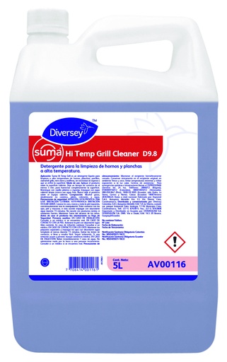 [AV00116] Suma Hi Temp Grill cleaner D9.8 5L DIVERSEY