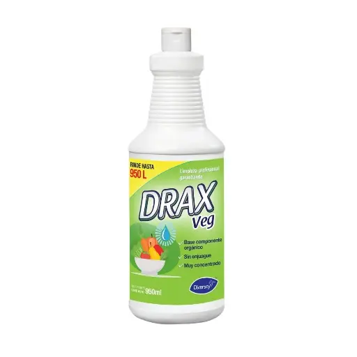 [101109377] Limpiador Sanitizante Fruver Drax Veg 950ml DIVERSEY