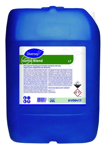 [AV00417] Detergente para Máquina Lava Vajillas Suma Blend 20L DIVERSEY