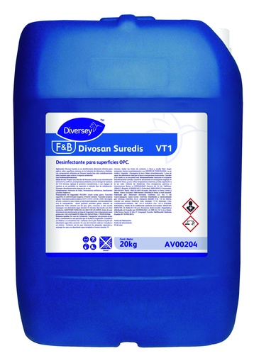 [AV00204] Desinfectante Betaínas Divosan Suredis 20Kg DIVERSEY