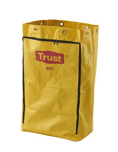[6971YE] Repuesto saco con cremallera para GRANDMAID Carro de limpieza TRUST 