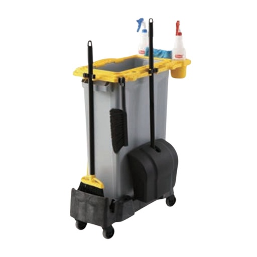 [KIT1220GY] Carro de Limpieza SVELTE Slim 87L TRUST