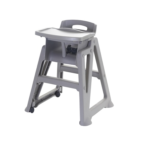 [KIT8014RUEDASPL] Kid&Cool Microban Asiento infantil con bandeja y ruedas TRUST