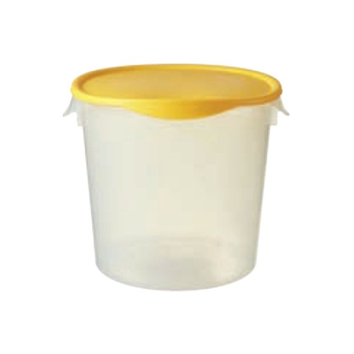 [KIT8317ST] Envase de almacenamiento redondo semi-transparente con tapa 20L TRUST