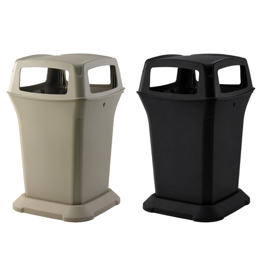 [2112] BEAUCAN Contenedor exterior decorativo 4 aperturas 170L TRUST